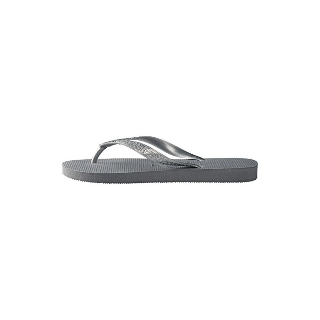 Fashion Havaianas Top Tiras, Chanclas para Mujer, Plateado