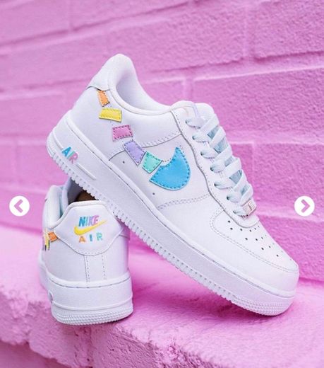 Pastel Shattered Swoosh AF1 (SL)