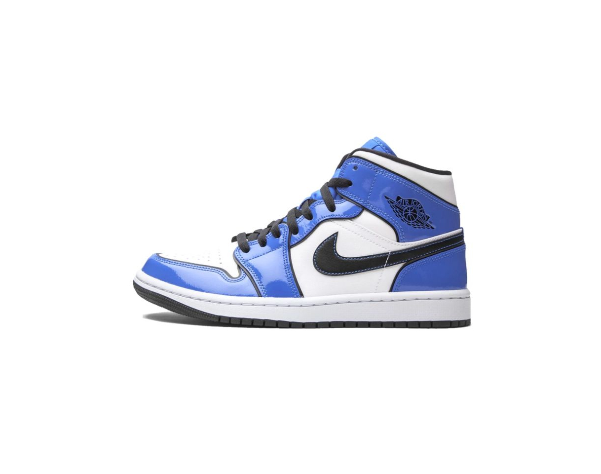 Social Air Jordan 1 Mid SE 'Signal Blue'