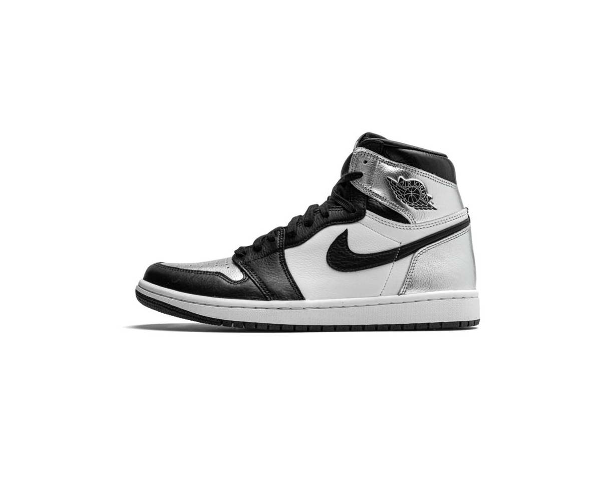 Social Air Jordan 1 Retro High 'Silver Toe'