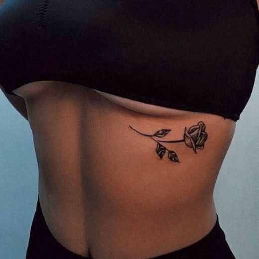 tatuagem de rosa