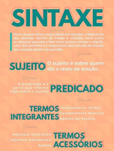 Sintaxe