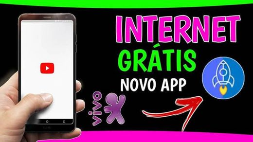 App  com internet grátis veja o video como faz 😃