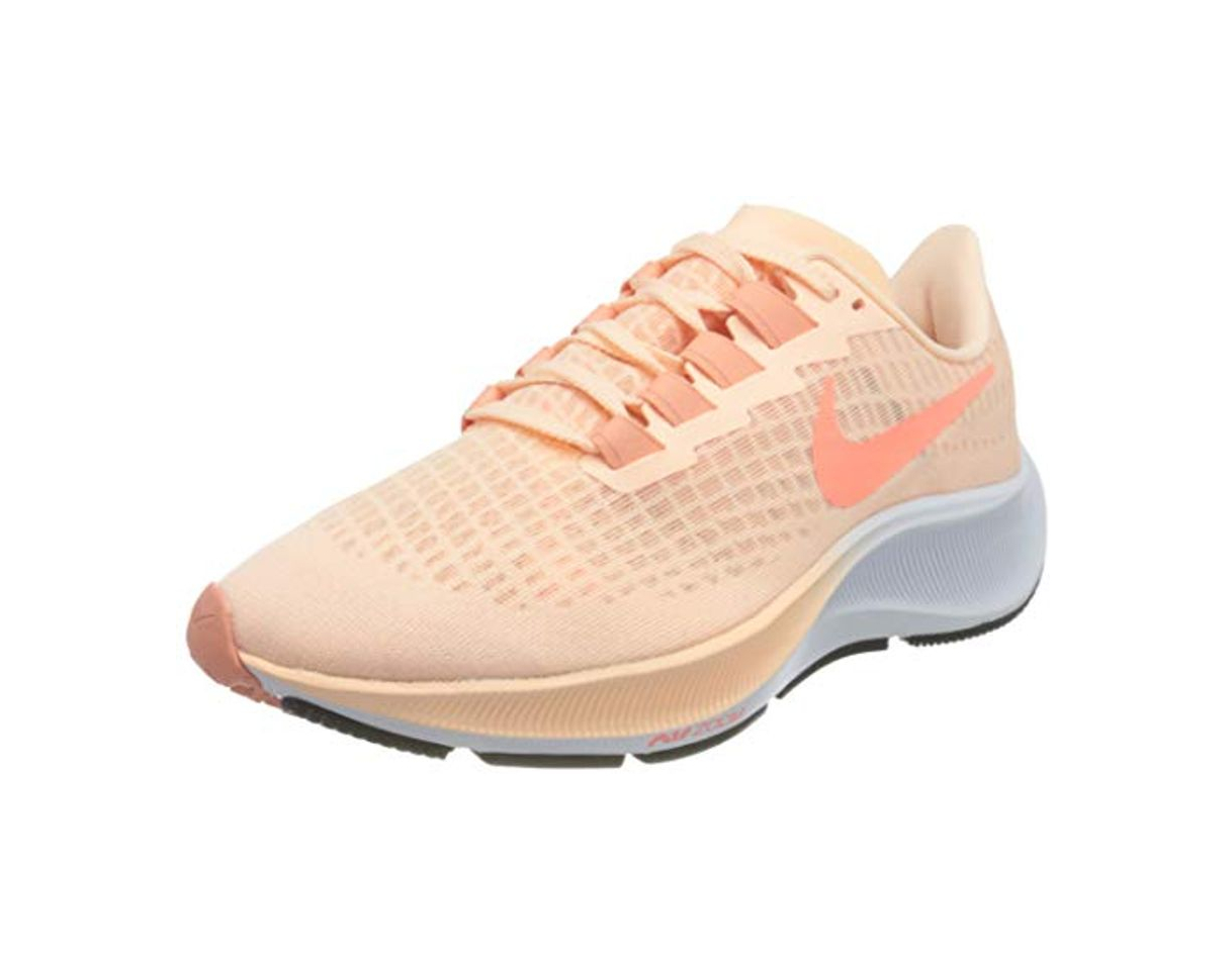 Social Nike Air Zoom Pegasus 37, Running Shoe Mujer, Crimson Tint
