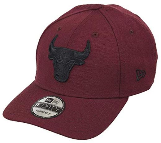 New Era Chicago Bulls 9forty Adjustable Snapback Cap NBA Essential Maroon