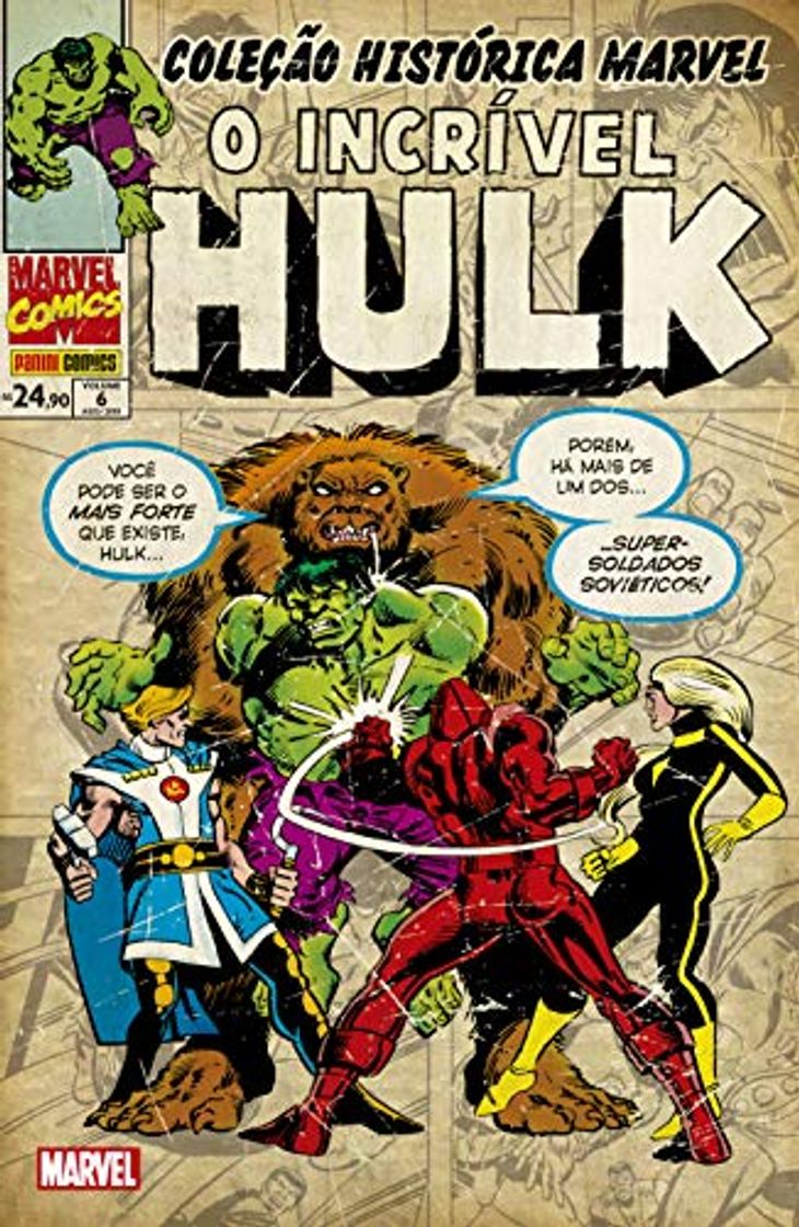 Libro Coleção Histórica Marvel: O incrível Hulk v. 6