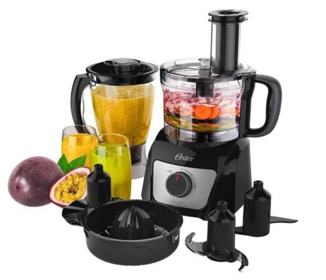 Moda Multiprocessador de alimentos 7 em 1, Preto, 220v, Oster