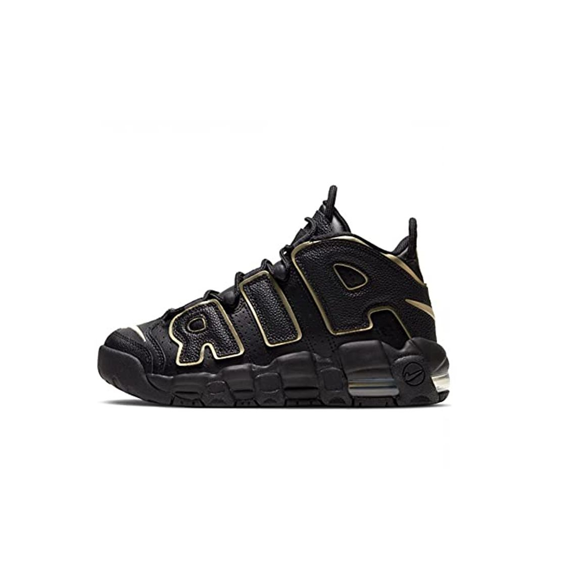 Moda NIKE Juniors Air More Uptempo GS - DD3038 001 - Negro Oro