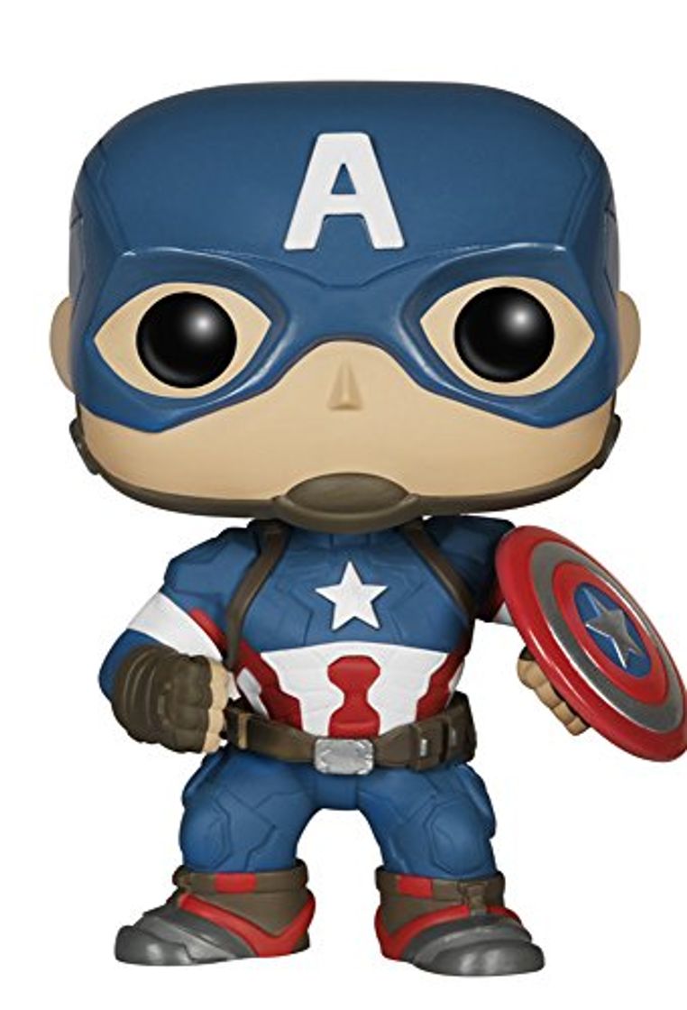 Games Funko Pop!- Capitán Vengadores Bobble: Marvel: Avengers AOU: Captain America