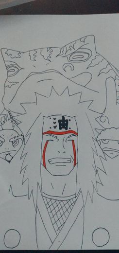 Desenho do Jiraya