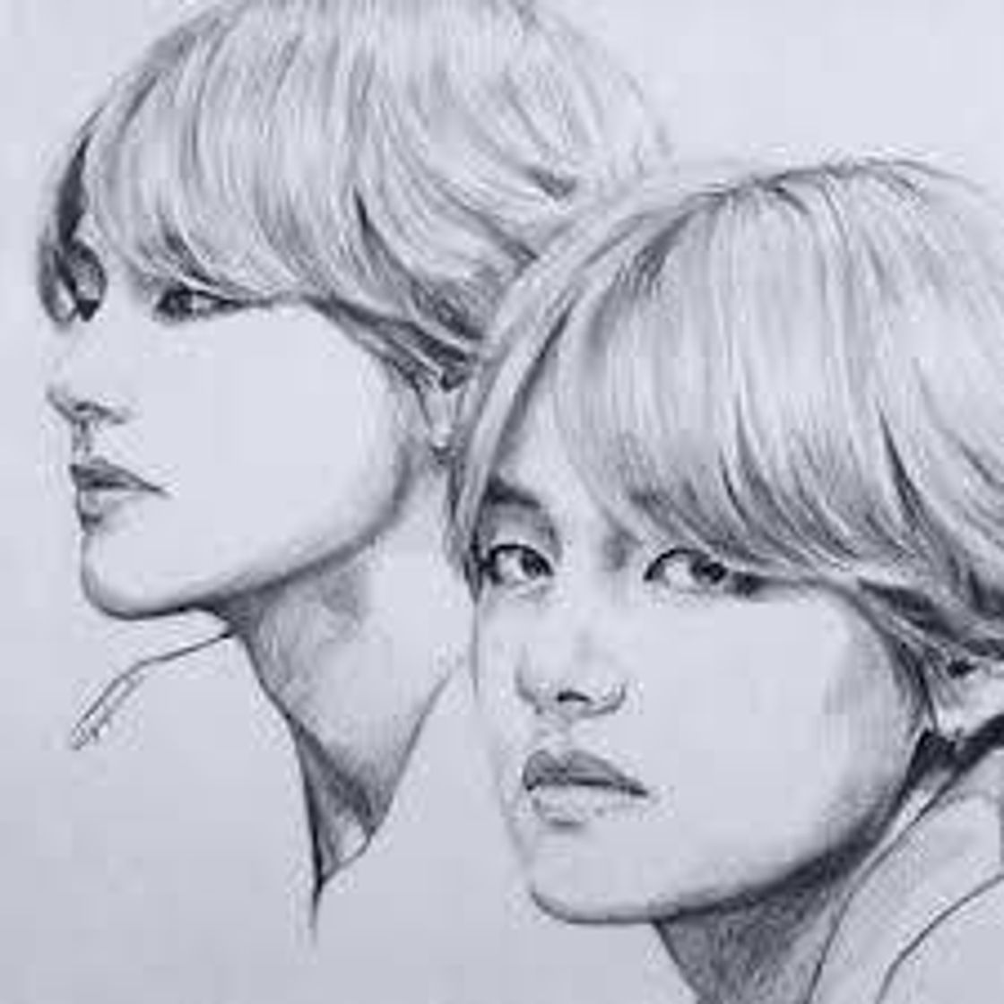 Moda Desenho do Taehyung