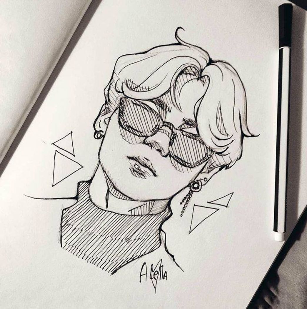 Moda Desenho do Jimin