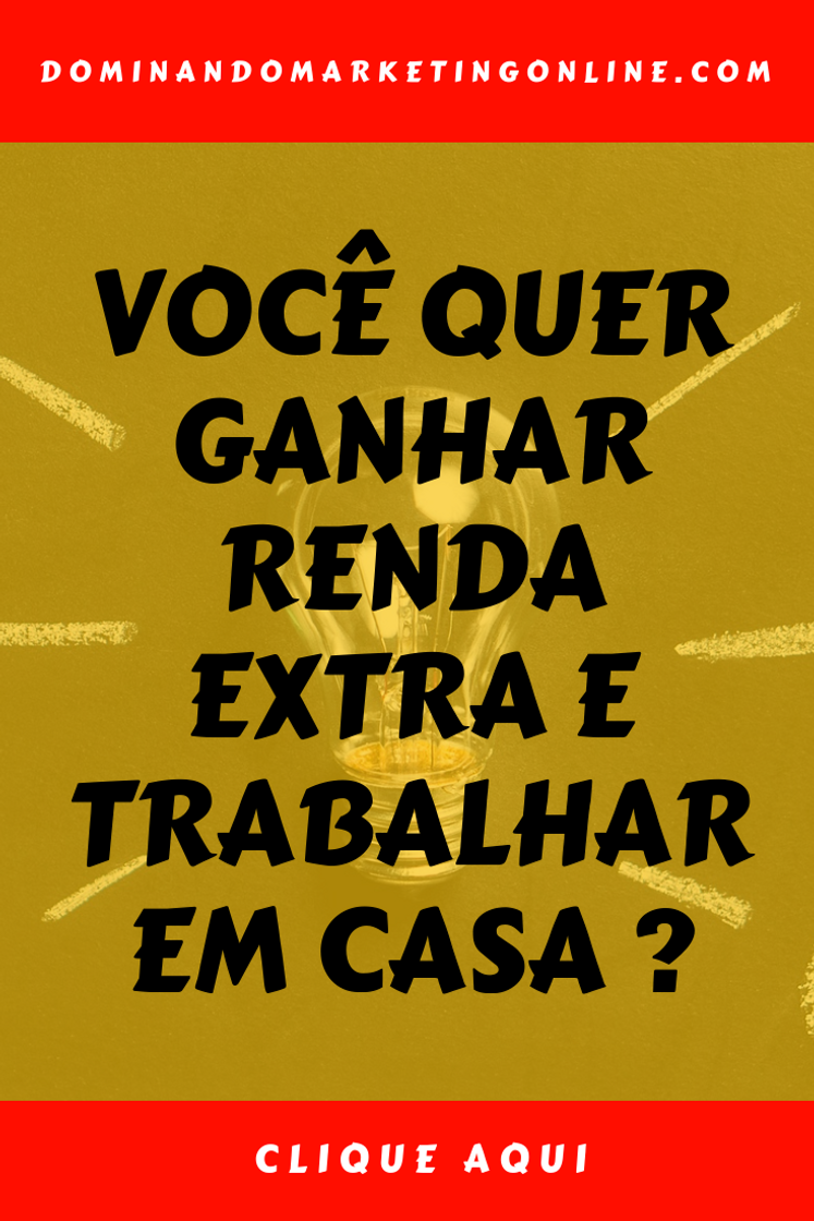 Moda Quer ganhar dinheiro??