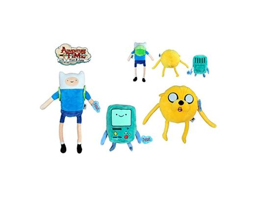 ATAT-1 Hora Aventura (Adventure Time) - Pack de 3 Peluches Finn (niño