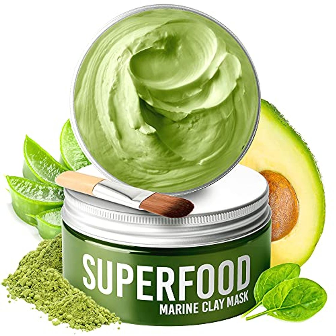 Product Mascarilla antiestrés relajante de lodo del mar muerto con Aguacate y Superalimentos