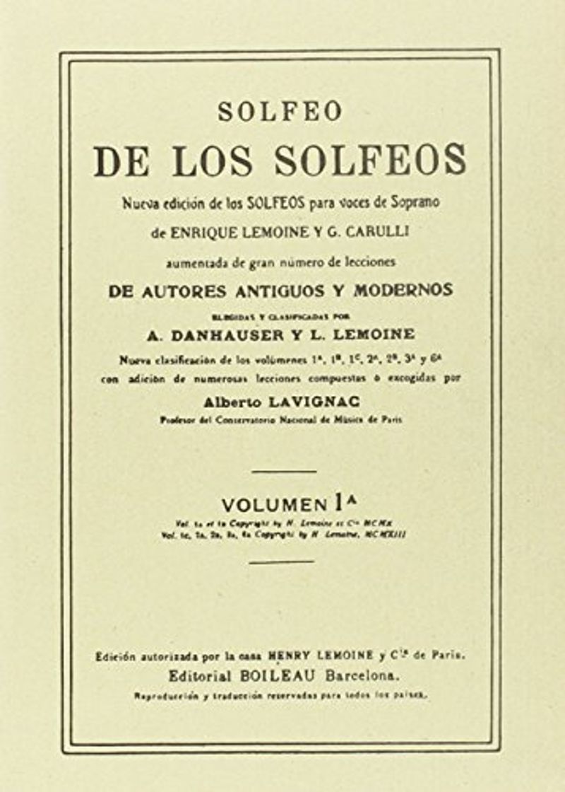 Libro Solfeo de los Solfeos 1ºA