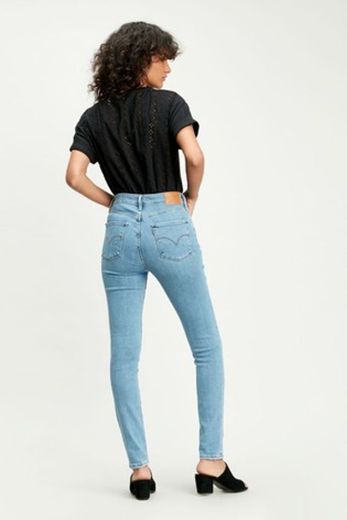 High Waisted Skinny Jeans 721