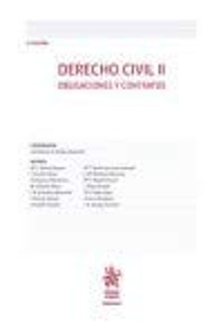 Libro Derecho civil II Obligaciones y Contratos 4ª Edición 2019