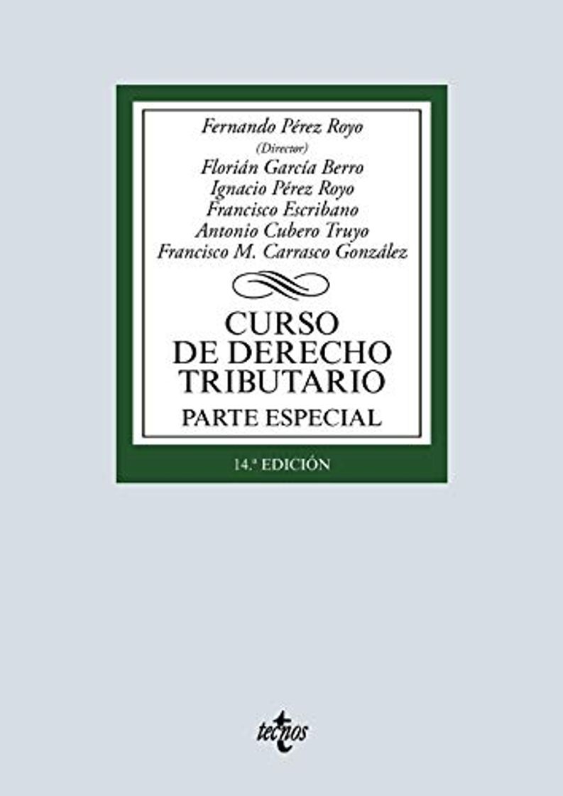 Libro Curso de Derecho Tributario: Parte Especial