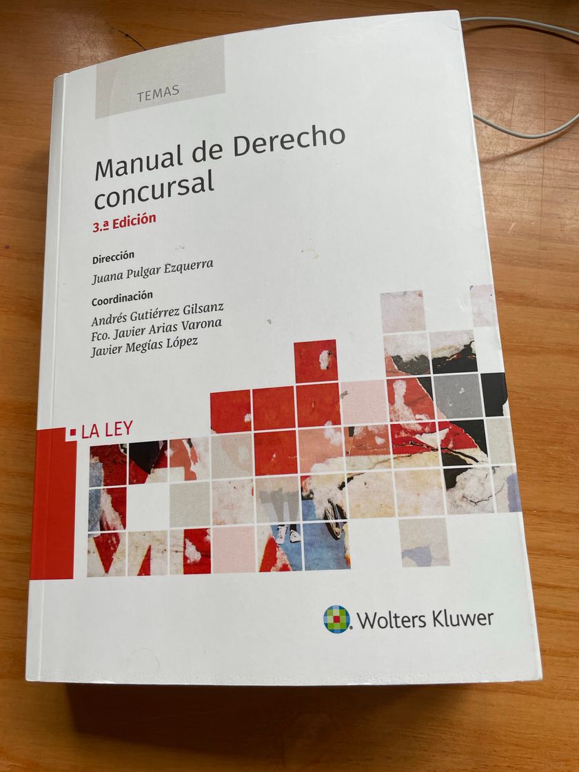 Libros Manual de Derecho Concursal