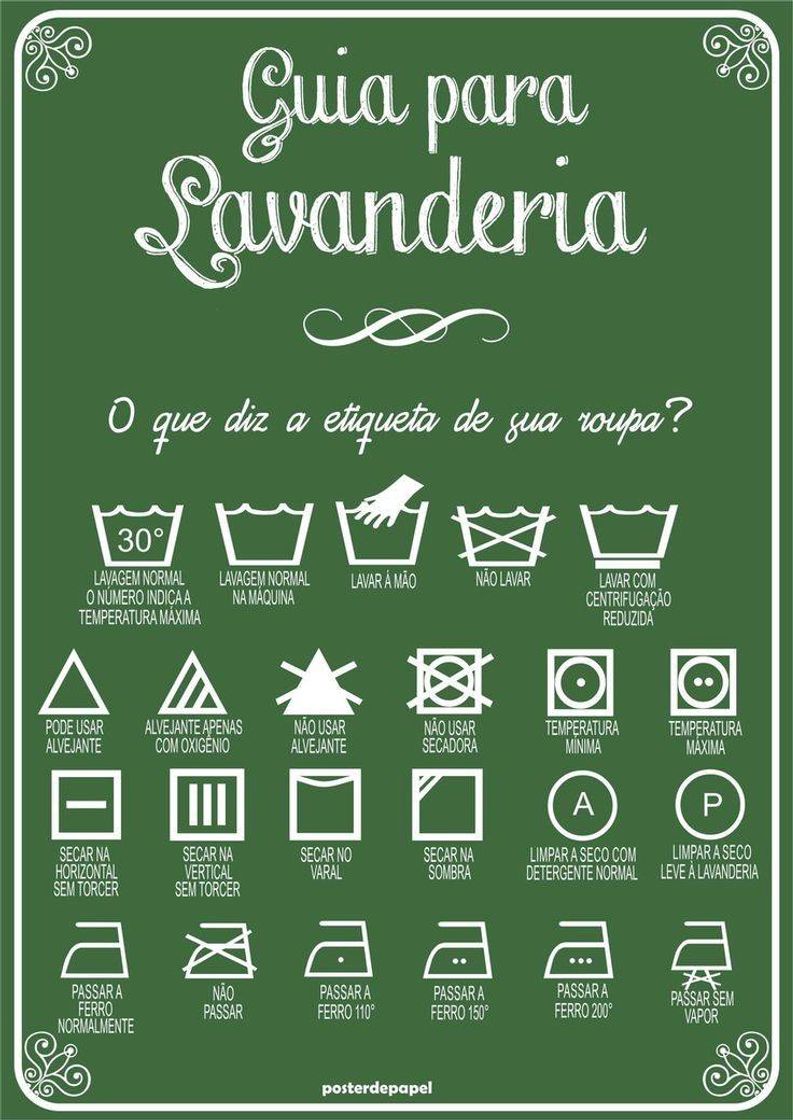 Moda Guia para Lavanderia.