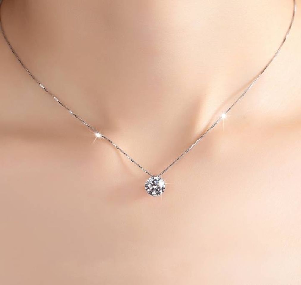 Social Colar de Pingente 