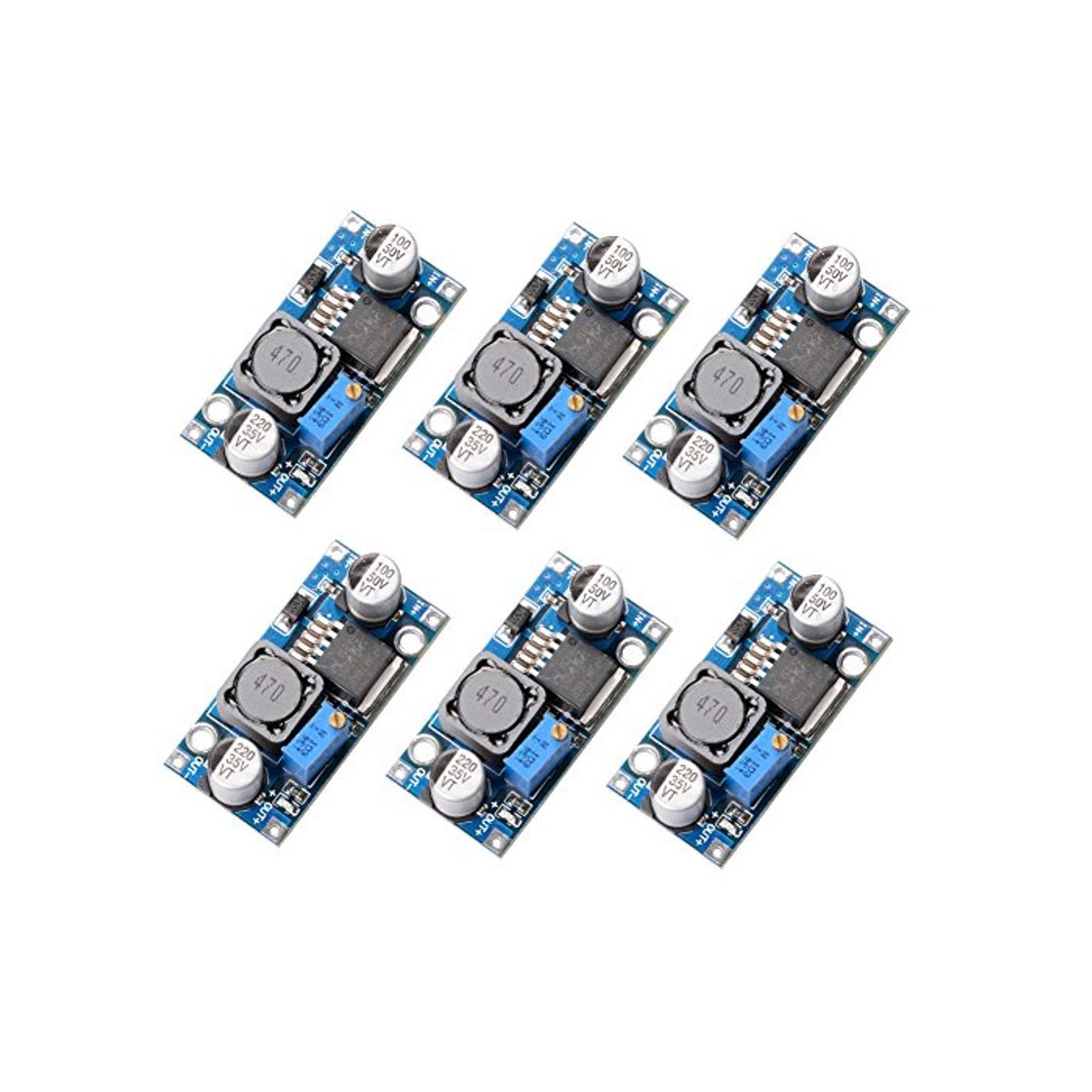 Social Muzoct 6paquetes LM2596 DC a DC Buck Converter 3.0 – 40V to