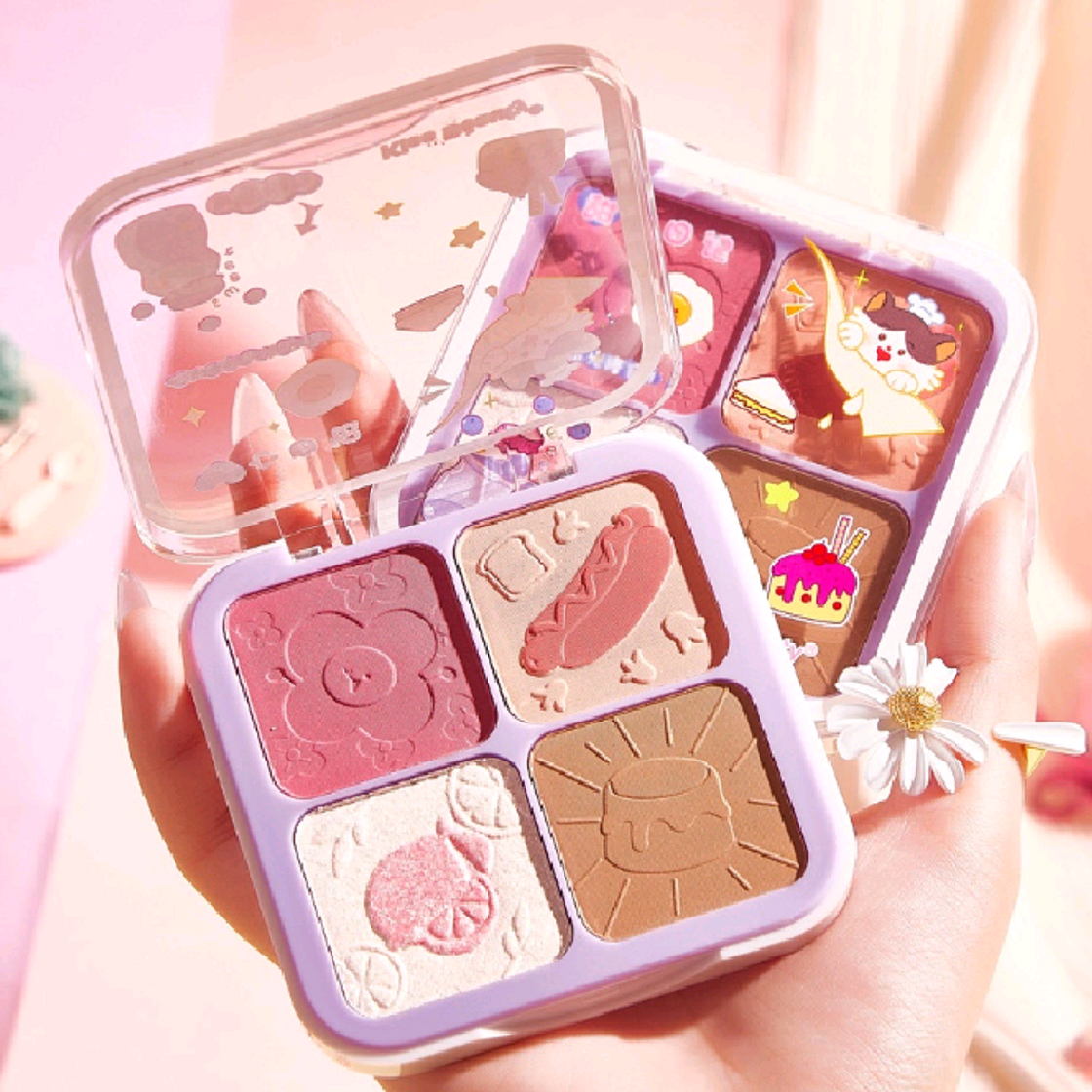 Belleza Paleta De Sombras Naturais Foscas À Prova D'água por R$21