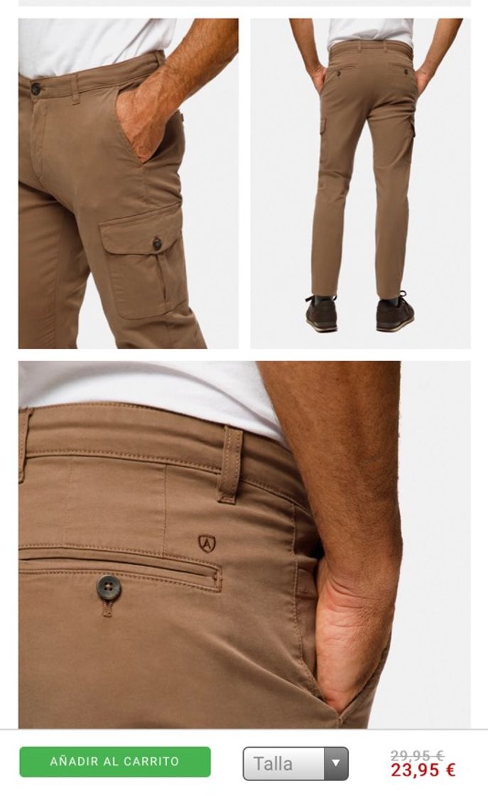 Fashion Pantalón Buffalo Beige