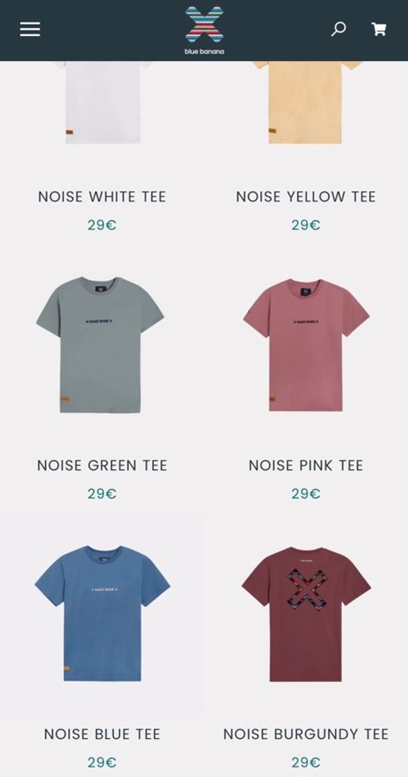 Moda NOISE PINK TEE – Blue Banana Brand