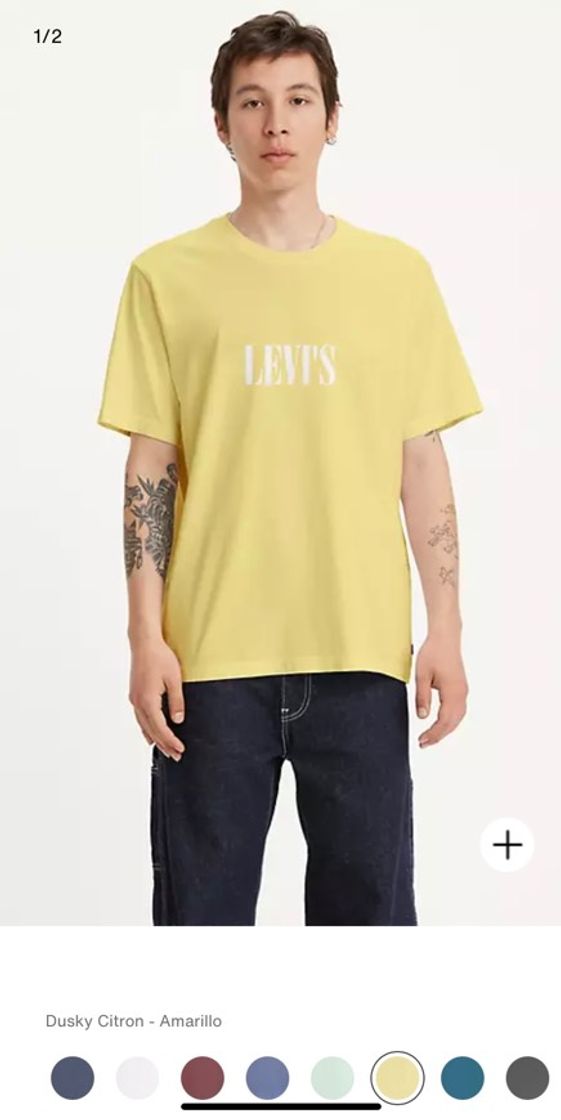 Fashion Relaxed Graphic Tee - Amarillo