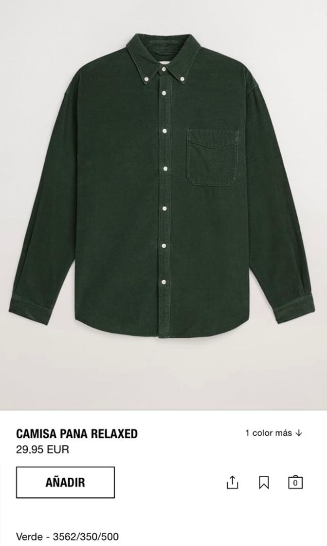 Moda CAMISA DE PANA RELAXED