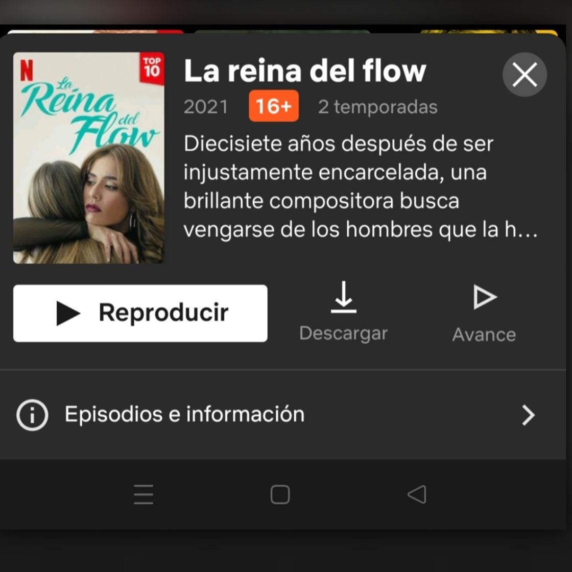 Serie La reina del flow