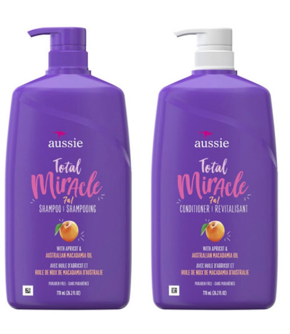 Moda Shampoo e Condicionador Aussie de Pêssego