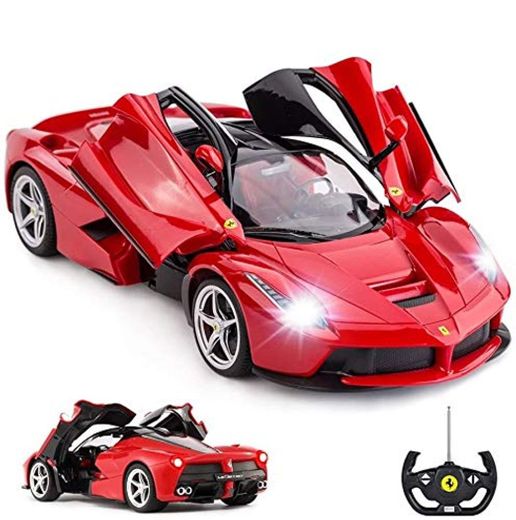 RASTAR - Coche de juguete con mando a distancia Ferrari 1