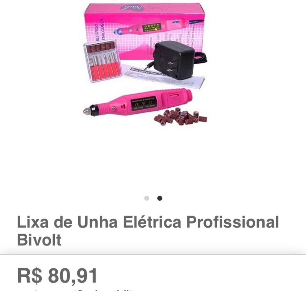 Fashion Lixa de unha elétrica por 80,91