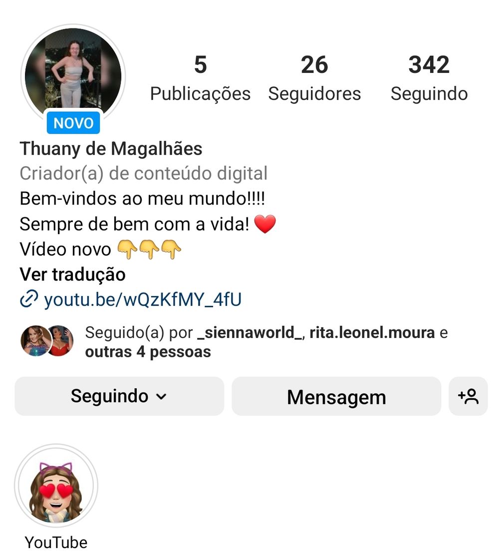 Fashion Meu novo Instagram 