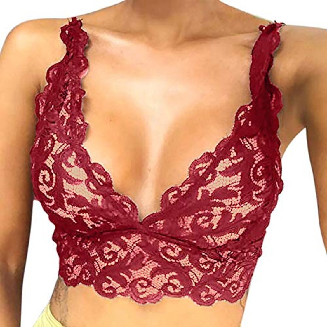 Fashion VECDY Sexy Chaleco Mujeres Lencería Corsé Encaje Flores Bralette Bralet Bra Bra