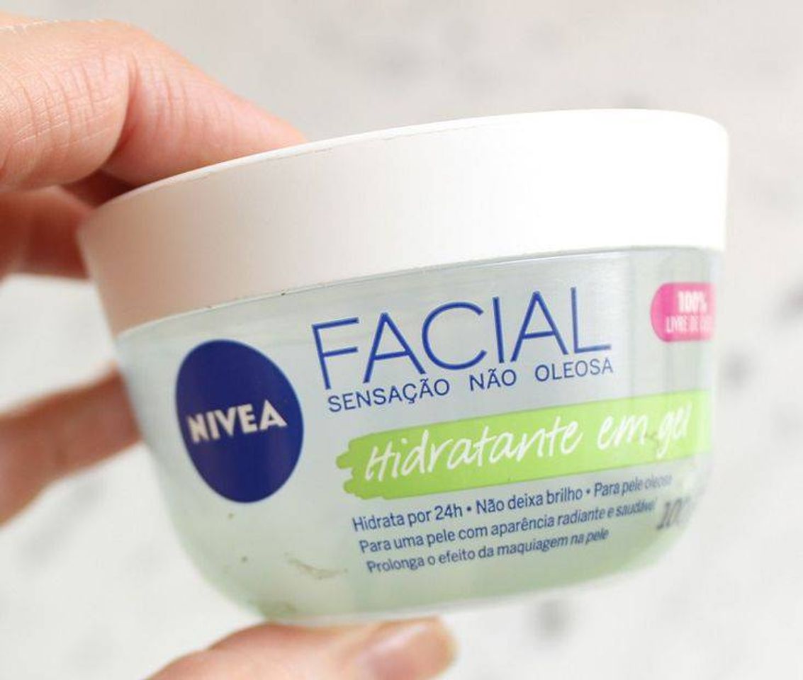 Fashion Nivea Hidratante em Gel com Ácido Hialurônico e Pepino.

