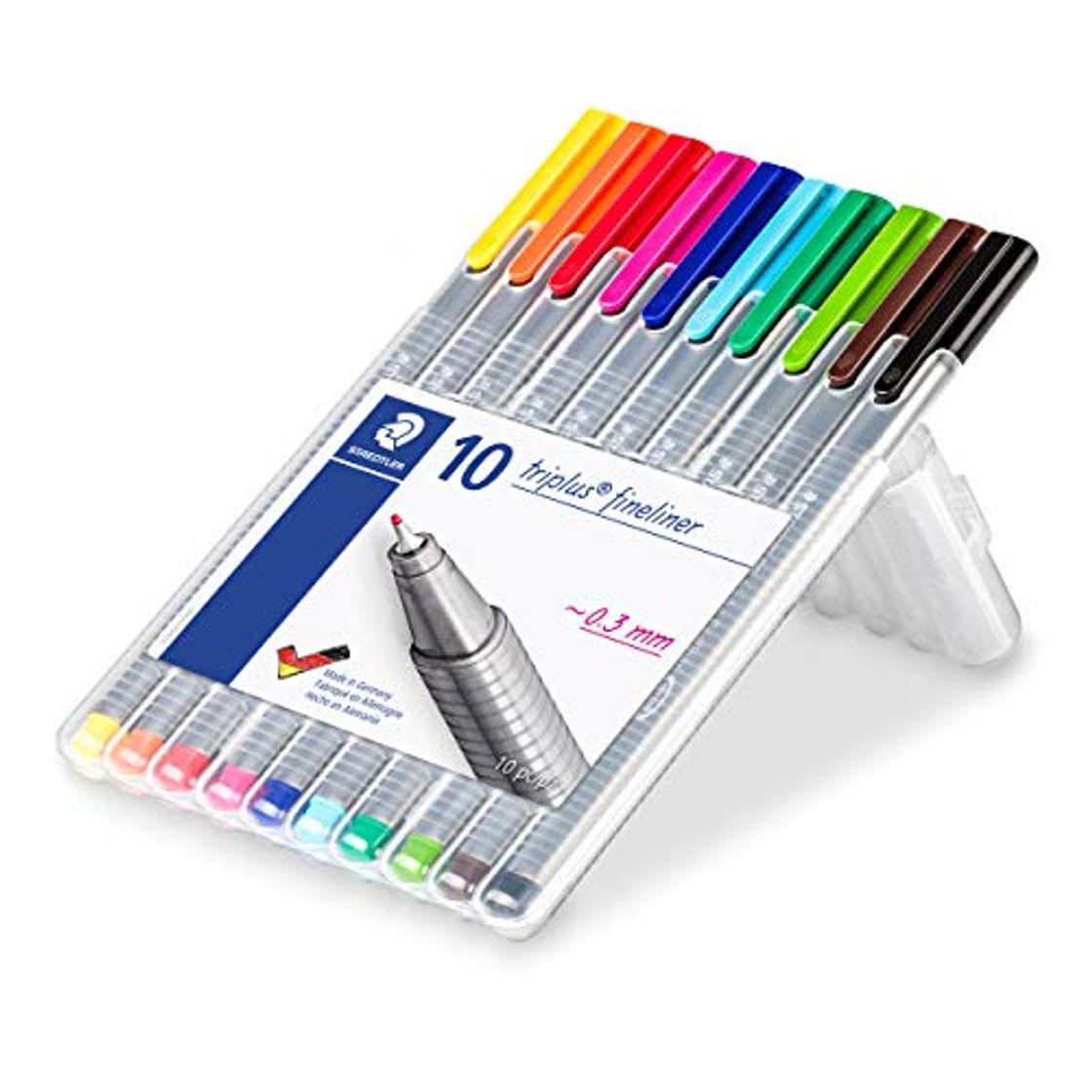 Moda STAEDTLER 334 SB10 - Bolígrafo punta fina, 10 unidades, Mult