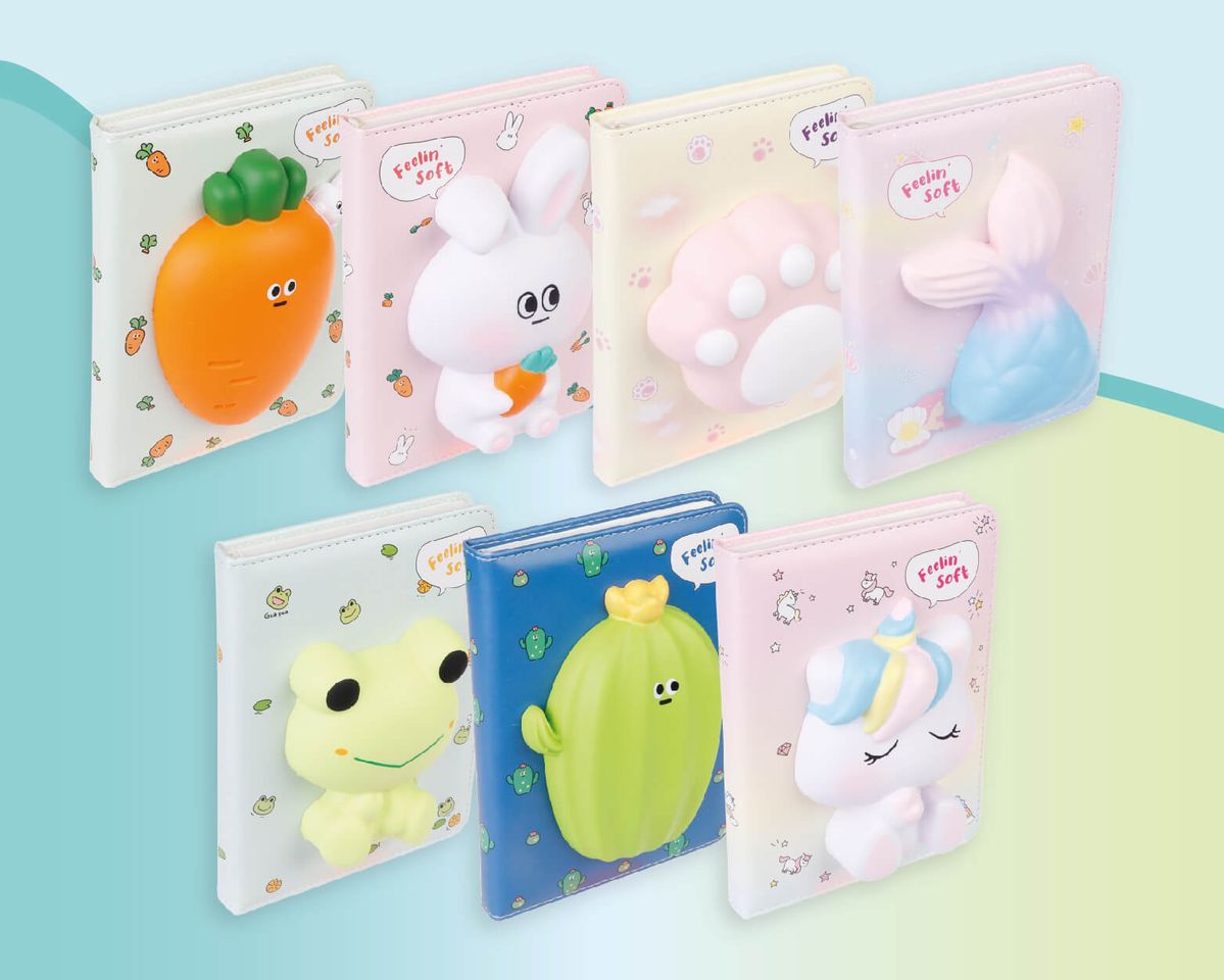 Moda CUADERNOS SQUISHY MP 