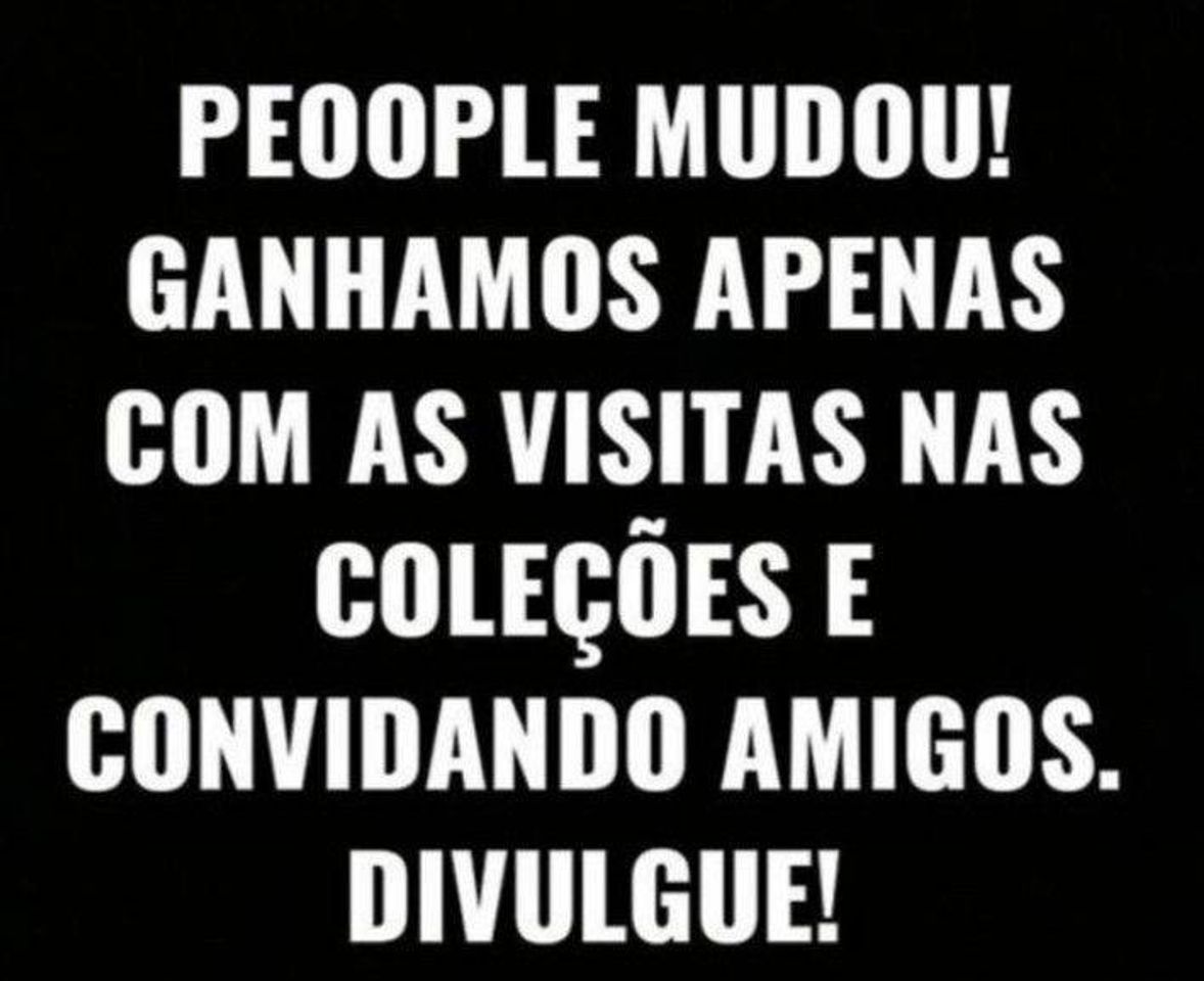 Moda vamos no ajudar no peoople!