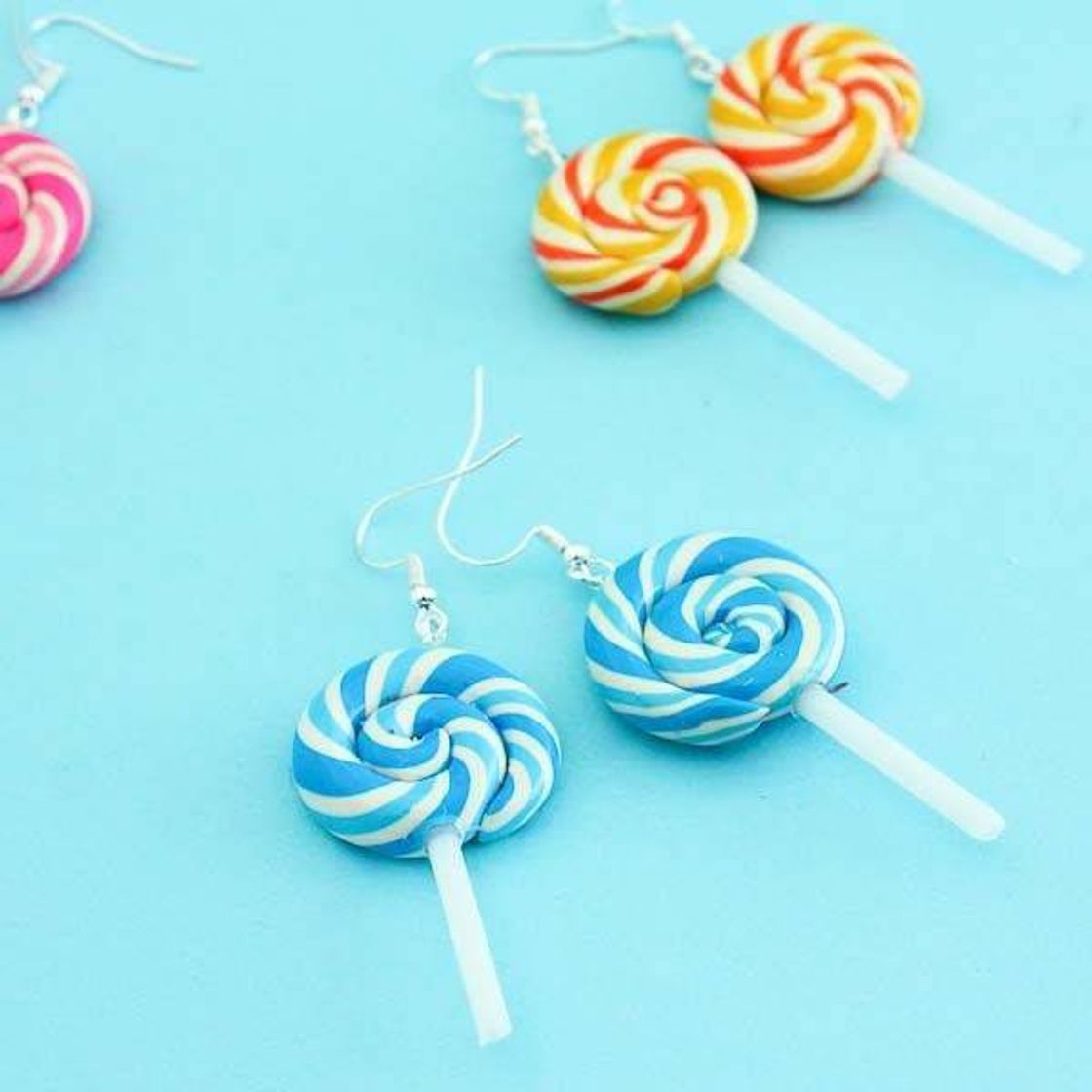 Social Colorful Lollipop Earrings