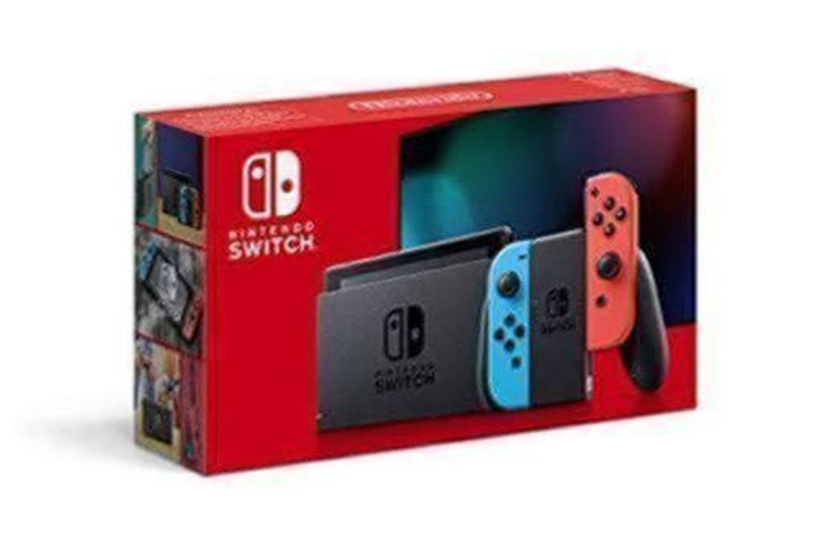 Electrónica Nintendo Switch - Consola color Azul Neón/Rojo Neón