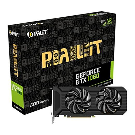 Palit NVidia GeForce GTX Dual de 1060 3 GB Tarjeta gráfica