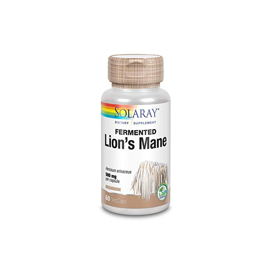 Social Solaray Lions Mane 500mg