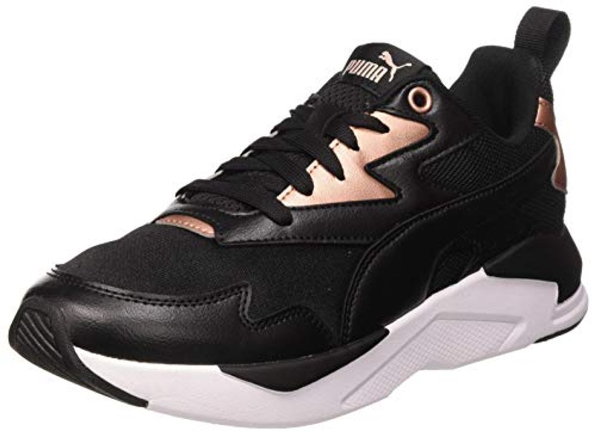 Fashion PUMA X-Ray Lite Wmn S Metallic, Zapatillas Mujer, Negro Black Black