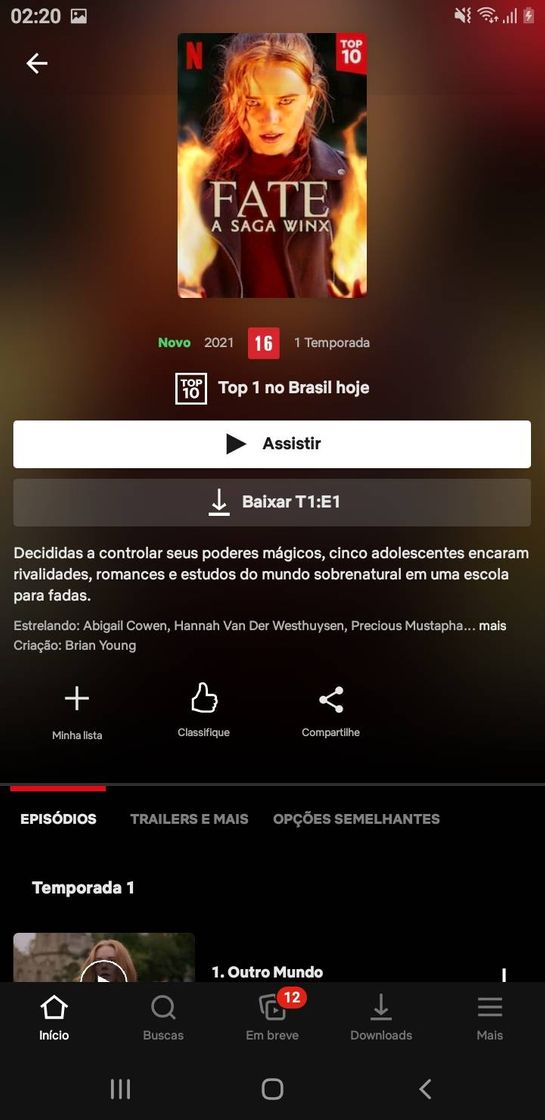 Serie top