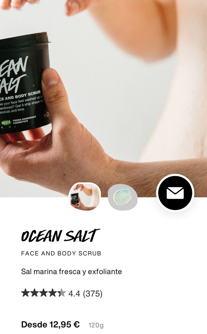 Fashion Exfoliante facial Lush