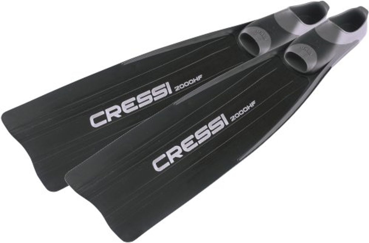 Producto Cressi Gara 2000 HF Aletas calzantes, Adultos Unisex, Negro, 40